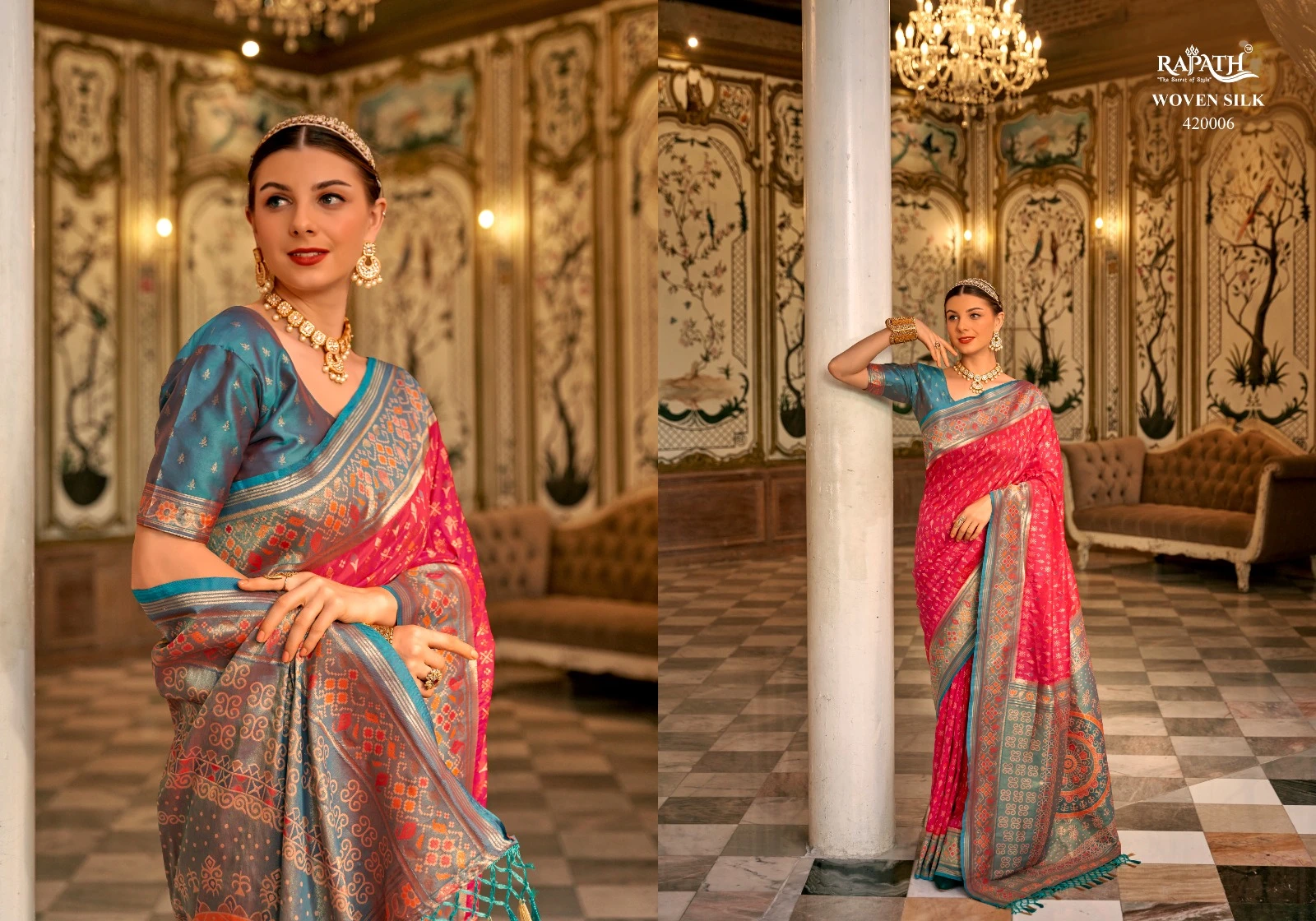 Rajpath Sophia Silk Banarasi Silk Wholesale Fancy Sarees Catalog — Wholesale Sarees, MPA wholesale from Surat — view 2